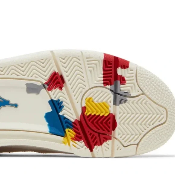 Air Jordan retro 4 women’s size 7 - Picture 4 of 11